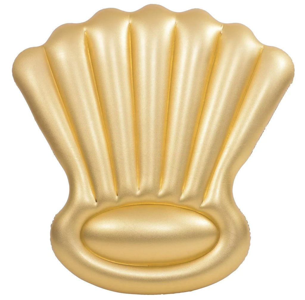 Shell Golden Sparkle new Pool Float 63 Shine Inch Swimming Inflatable and