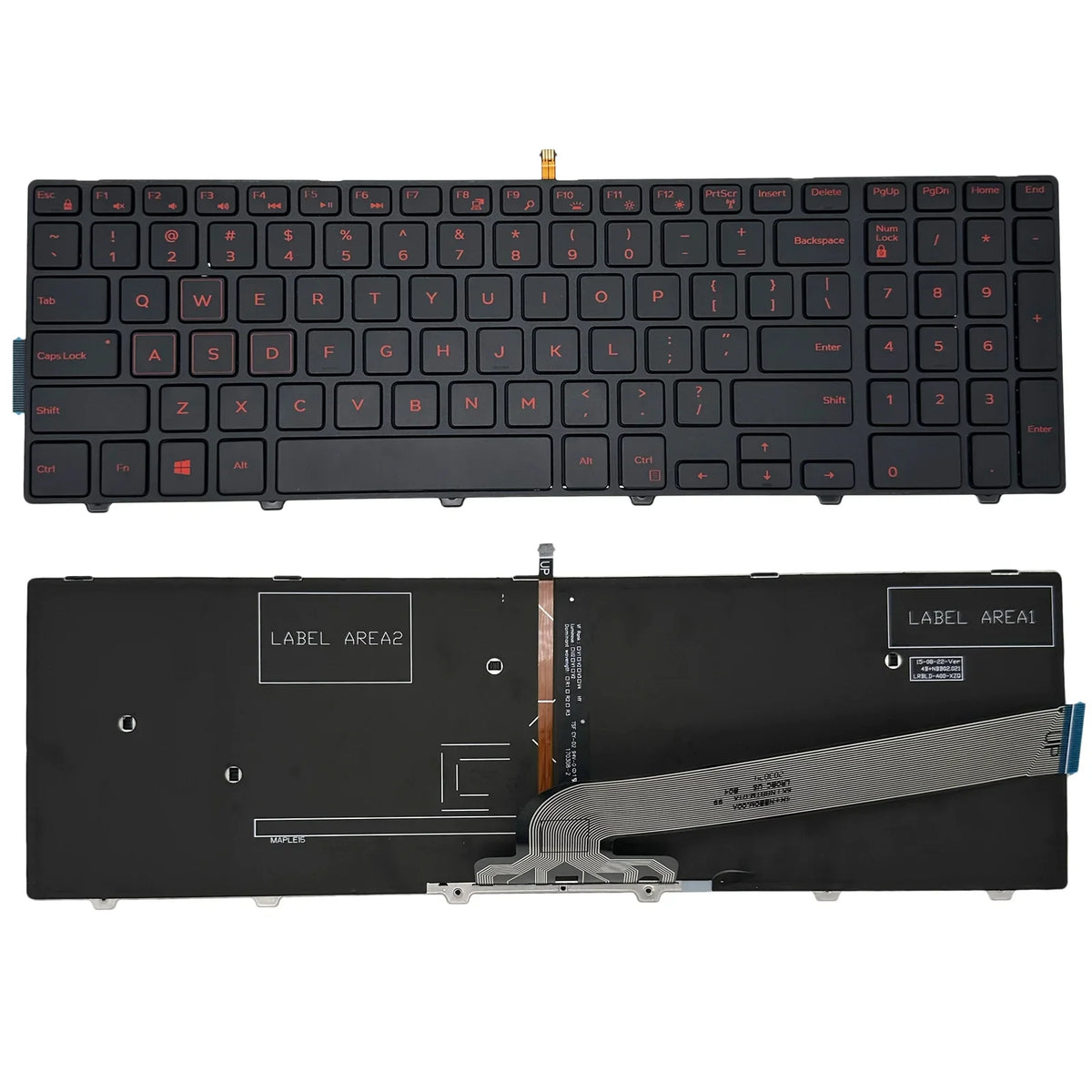 5566 5000 high quality 0KPP2C 5557 5645 Backlit Series 5577 15 For 5545 5543 5542 5548 Series US 0G7P48 5559 / PK1313G1B00 Laptop 15-7557 Inspiron Keyboard Inspiron 15-7000 5576 5547 New 15-7559