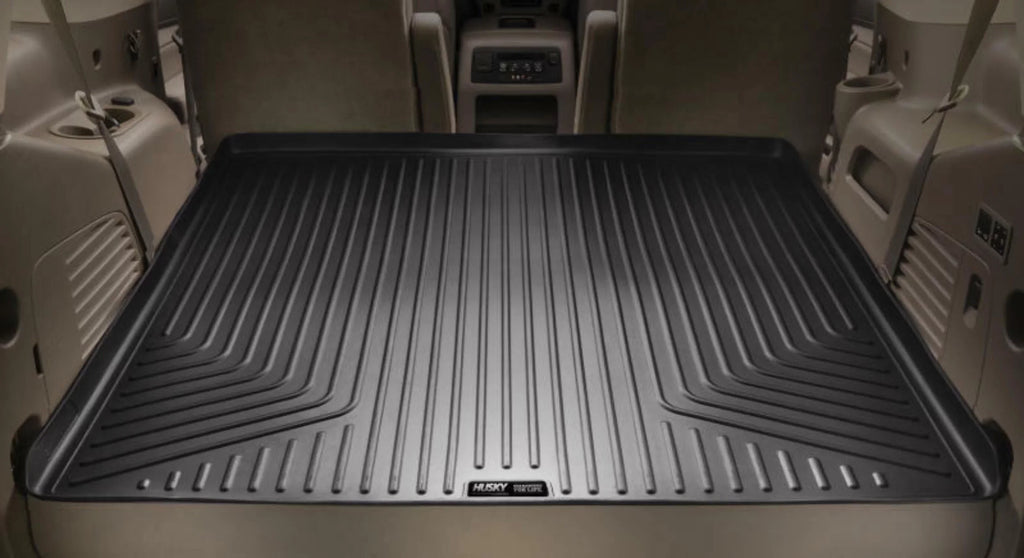 w/o or by Cargo Husky Weatherbeater Compatible Black Yukon; Seat Liner Tahoe/07-12 with row 3rd GMC w/ RealTruck Chevrolet Series 07-12