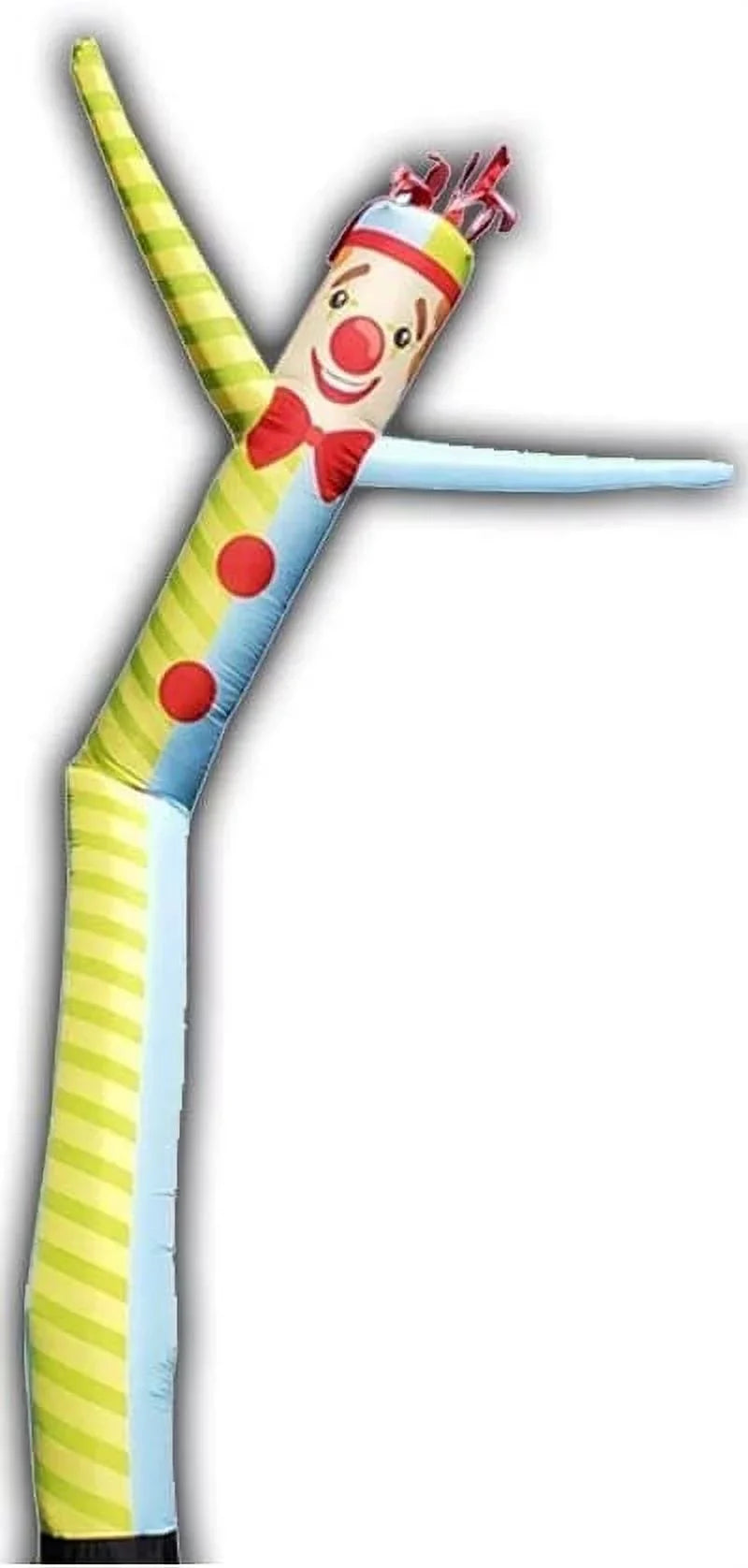 classic Clown 18ft - Promo only, air Without - Blower Tube Cobb Yellow/Blue Man Inflatable Body