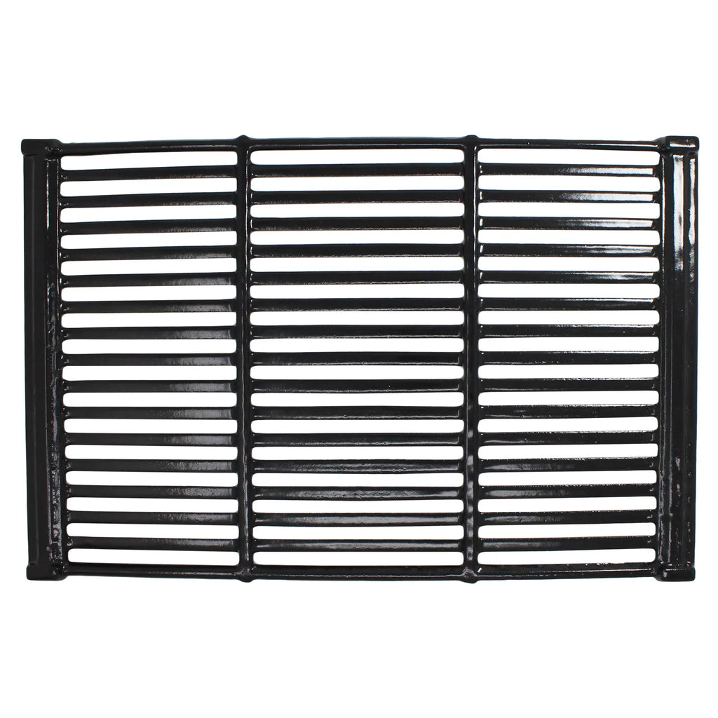 Compatible Iron 2 Plate Replacement Cooking 19" Grill Parts Shield Tent Enameled 3 Bar Cast Flame Tamer, for 810-6320-B BBQ & Flavorizer - Grates Porcelain special edition Charmglow Heat Barbeque Grid &