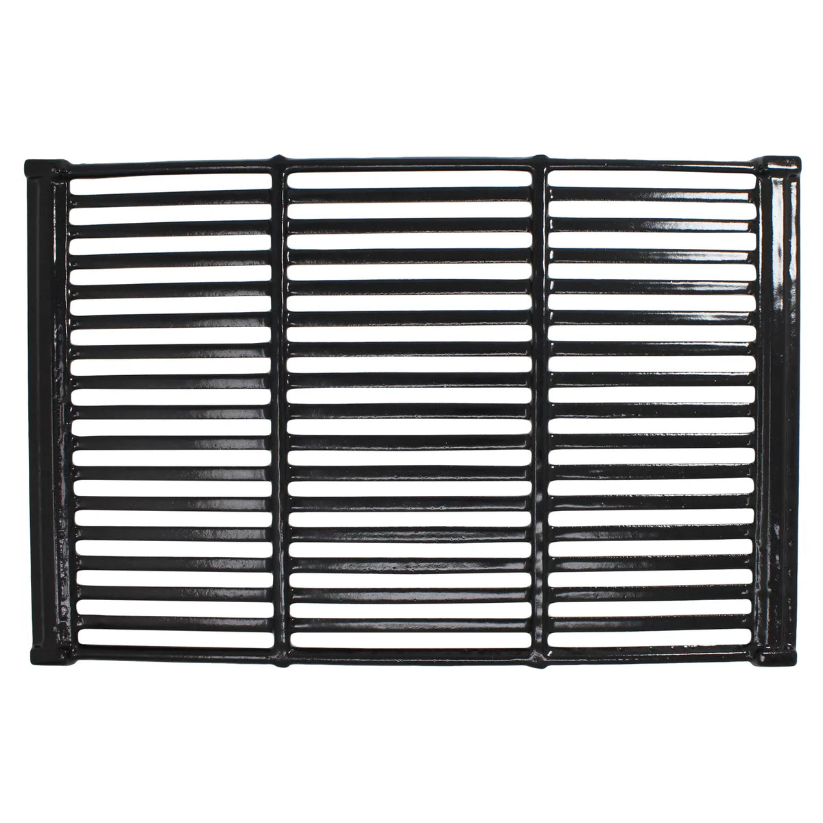 Compatible Iron 2 Plate Replacement Cooking 19" Grill Parts Shield Tent Enameled 3 Bar Cast Flame Tamer, for 810-6320-B BBQ & Flavorizer - Grates Porcelain special edition Charmglow Heat Barbeque Grid &