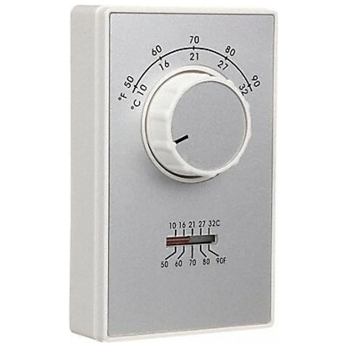 Analog Volt 1H/1C,White ETD9STGS Columbus Line Tstat NP Electric