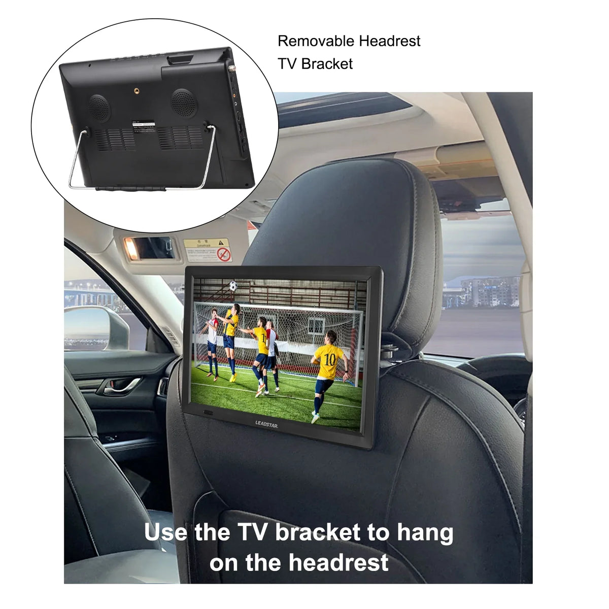 TV D14 Disk Remote Playback U 14-inch Digital Player Card with ATSC Portable LEADSTAR Car Control new Player Television TV