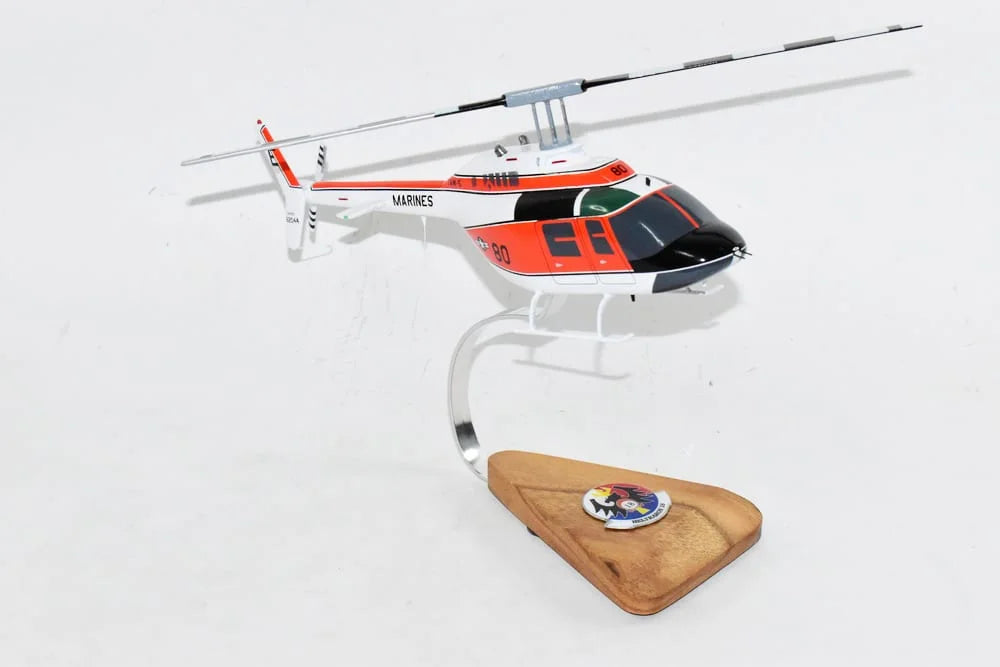 (Marines), Vigilant Ranger, Bell® TH-57c 1/31 HT-18 Model Scale new Sea Mahogany Eagles