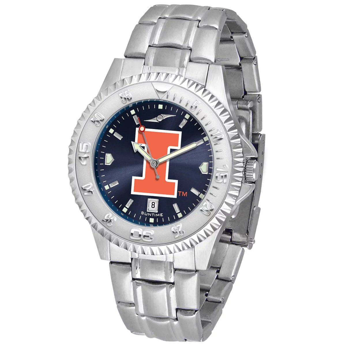 Watch Illinois Fighting Competitor Steel AnoChrome Navy Illini