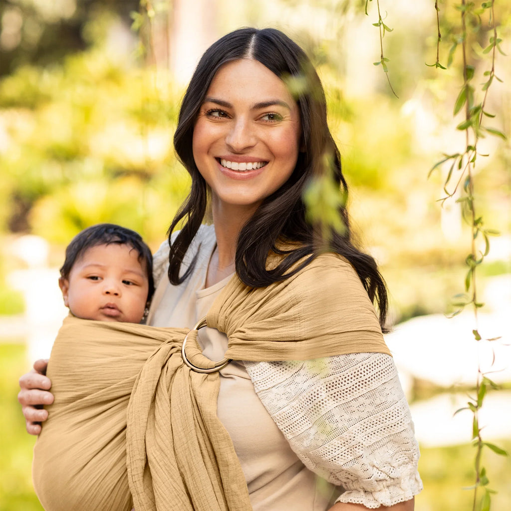 Sling Ring high quality Carrier Baby Saffron in Wrap Moby