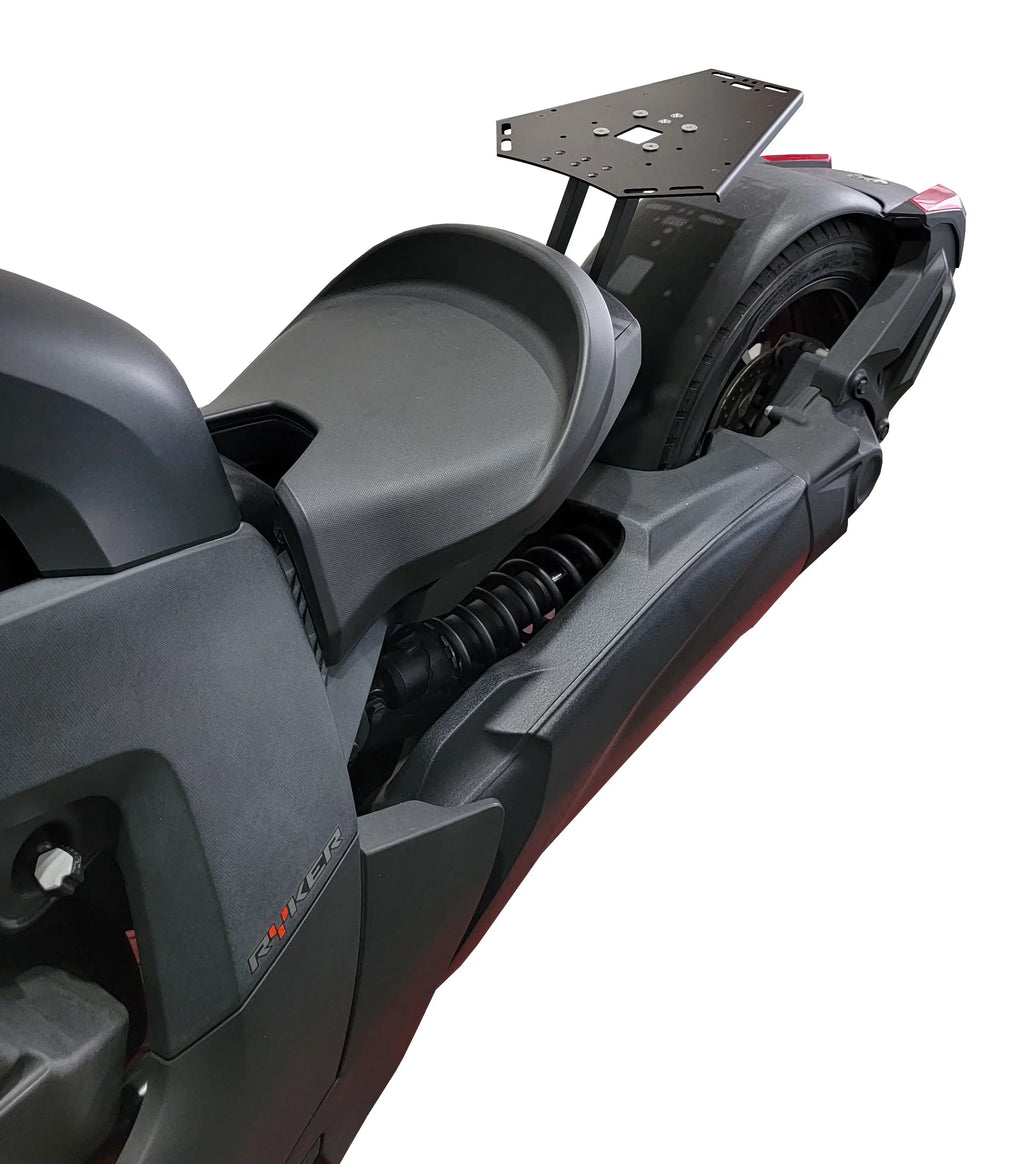 Kit Black Rack Large Am MAX NO Cases Ryker MOUNT Shad installed Luggage Can NEEDED.