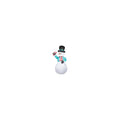 Candycane with Gemmy Inflatable Snowman ft. LED 12