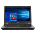 (Used) 512GB Intel RAM, Screen Computer, Core Windows Dual DDR3 Laptop E6440 Drive, i5 Bit, 14" 2.60 64 Hard SSD 16GB 4, Professional Gen Latitude GHz 10