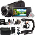 HD Camcorder Bundle Teds Top Handycam HDR-CX405 Accessory