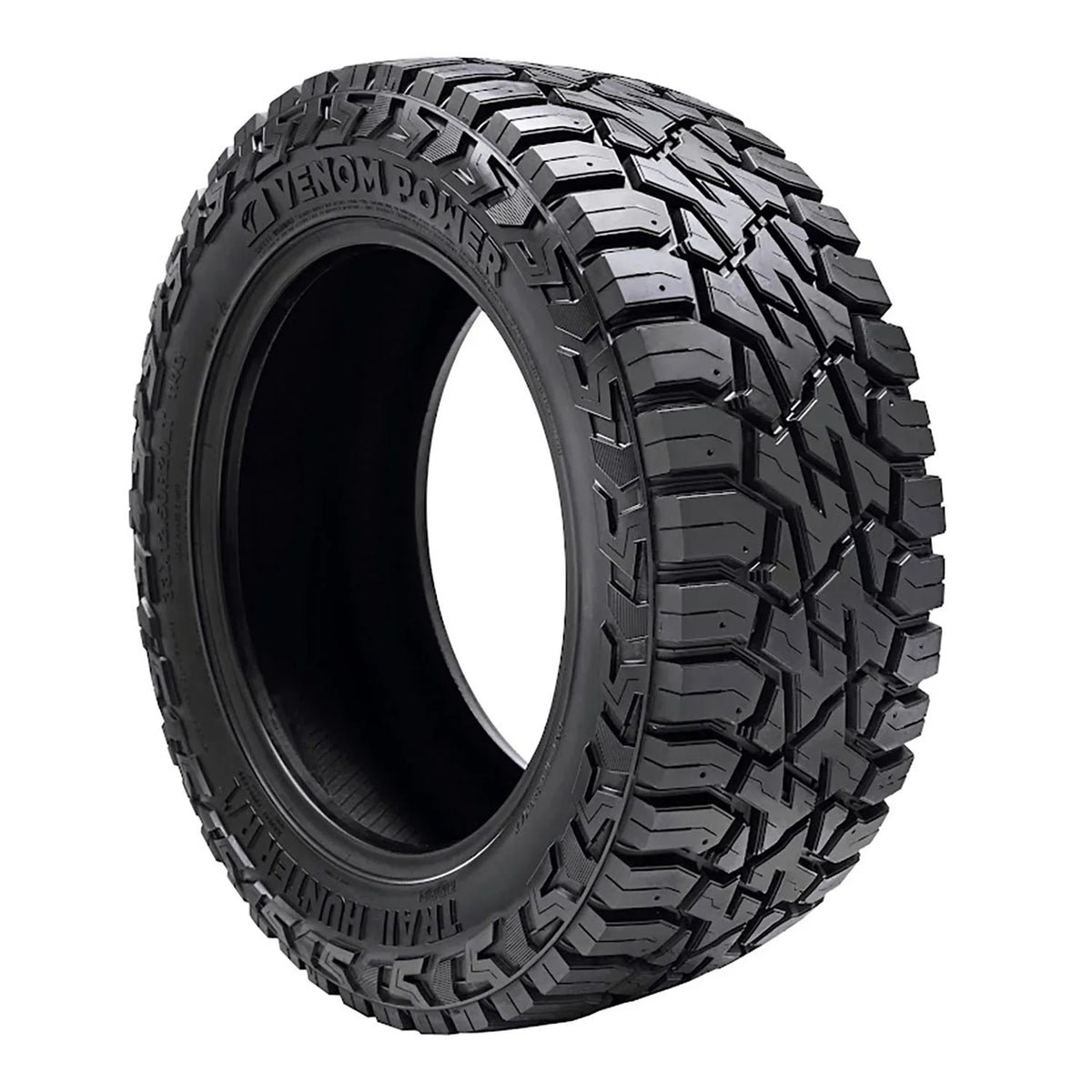 All F R/T Hunter Trail Power Terrain LT37X12.50R22 127Q Light Tire Venom Truck