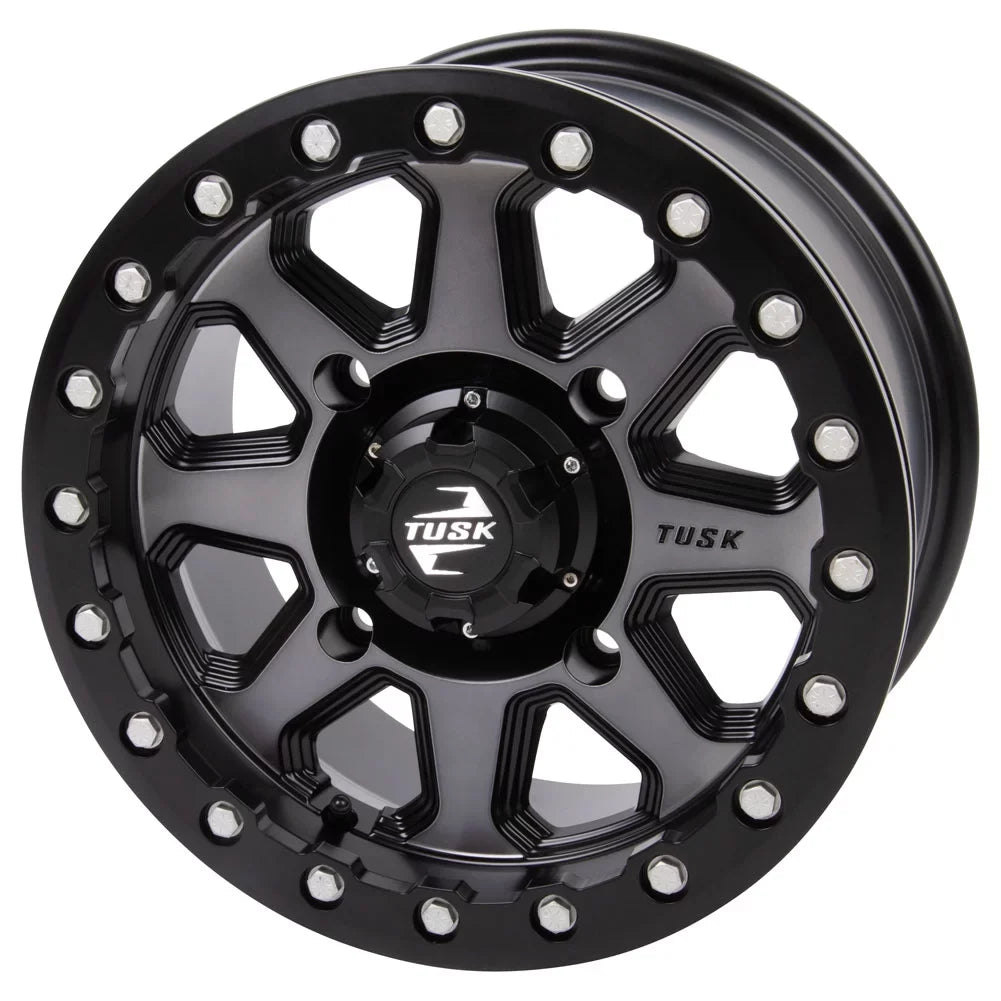 Wheel Uinta For Pro HD10 4/137 trendy Beadlock + Tusk Gunmetal/Black Can-Am Defender XT 15x7 6.0 2020-2022 1.0