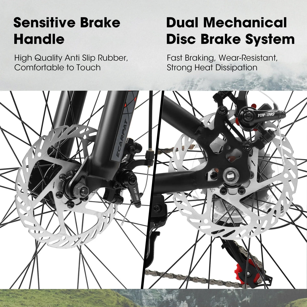 1 bike! - versatile ease trails on Ecarpat Mountain - Bike this with Conquer 44.0 -