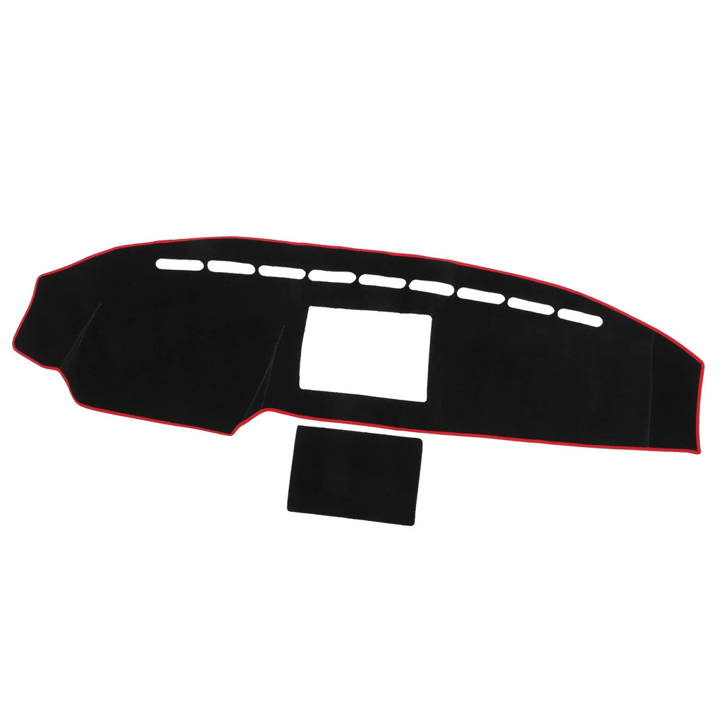Polyester Dashboard 2008-2014 Unique Bargains Protective Car for Compatible Black F150 Console high quality Center Ford Mat Cover