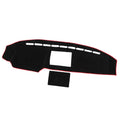 Polyester Dashboard 2008-2014 Unique Bargains Protective Car for Compatible Black F150 Console high quality Center Ford Mat Cover