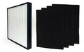 Large Set Purifier For Extra Carbon 4 | Whispure HEPA with WPPRO2000 Pollen Odor, Air Activated trendy 1 8171510K | Remove Pre True Replacement Compatible Whirlpool Plus Set 1183050K Filter Nispira Smoke |