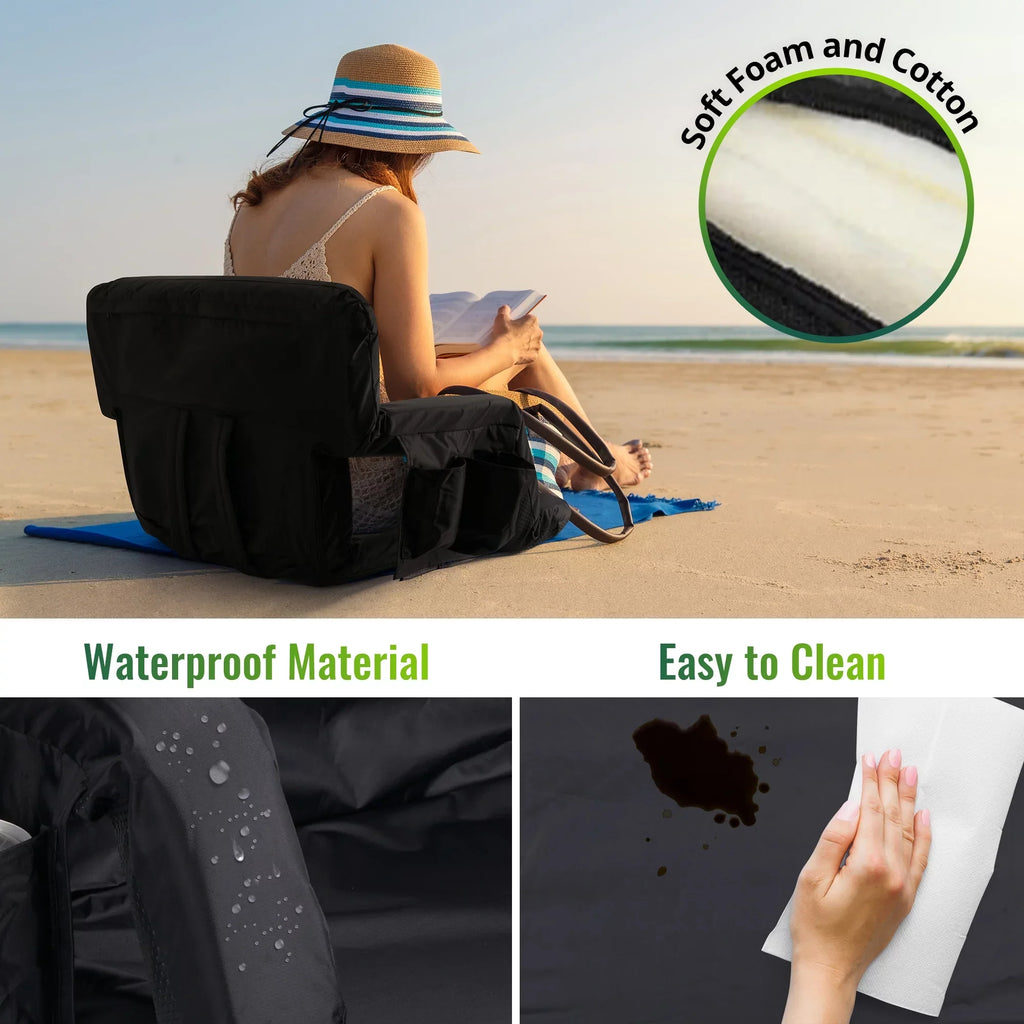 Wide Pack Lawns, 2 for Waterproof Tournament Soccer for National Folding Bleachers, new Bleacher Thicken Seat, Worcest Women's Stadium Backyards Chair
