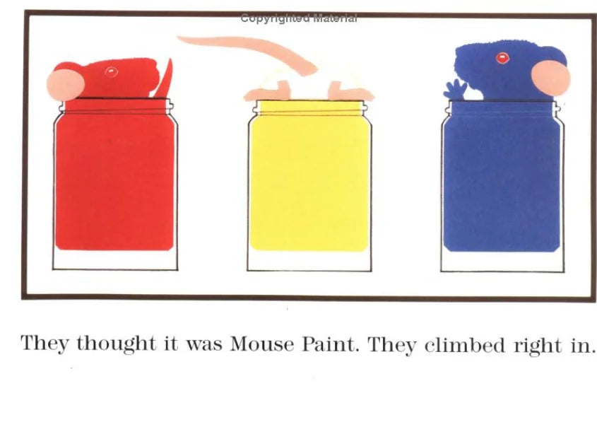 that the Walsh mice Count, colors, Shapes Mouse chase 123s Mouse three color about mixing, new (Hardcover and Collection) Mouse and them! learn Paint, Stoll by Ellen with animals shapes