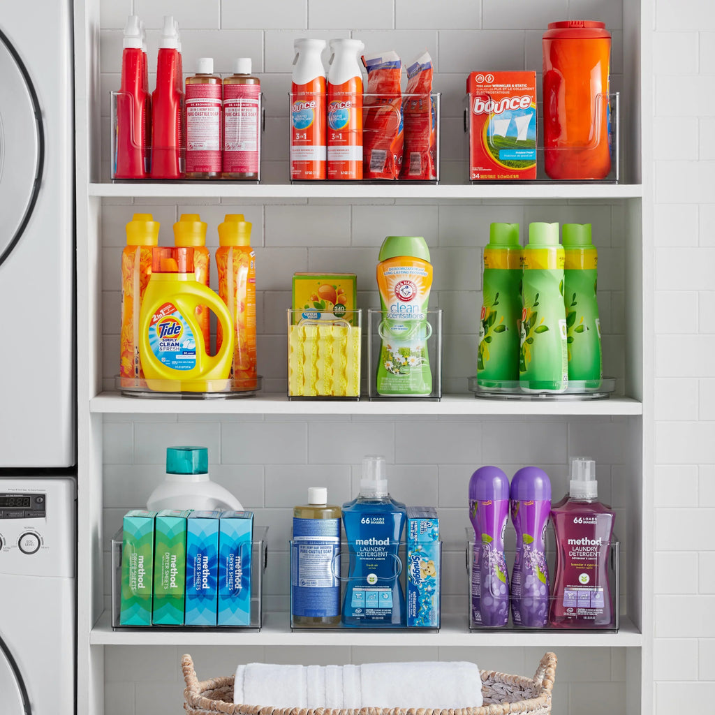 Edit, Edit Storage Piece The Plastic Home Modular 10 Laundry Clear new System