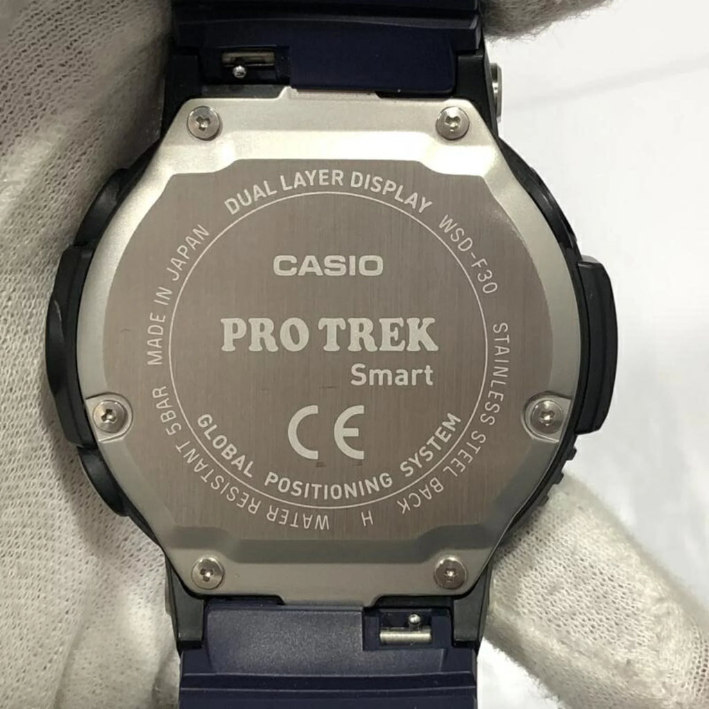 with Pro watch Trek smart PROTREK box Pre-Owned (Fair) WSD-F30