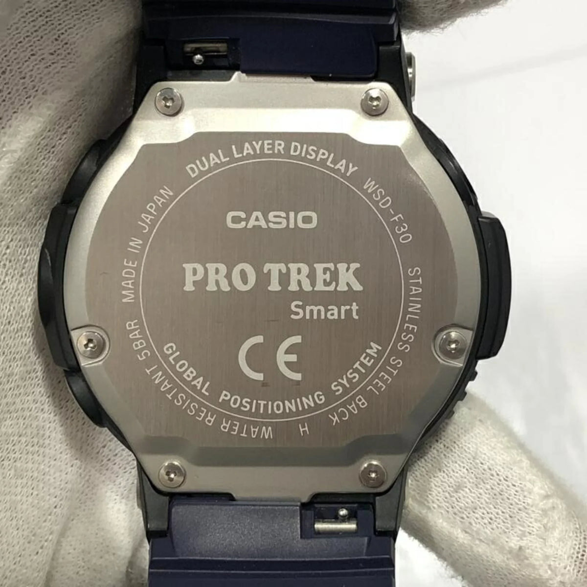 with Pro watch Trek smart PROTREK box Pre-Owned (Fair) WSD-F30
