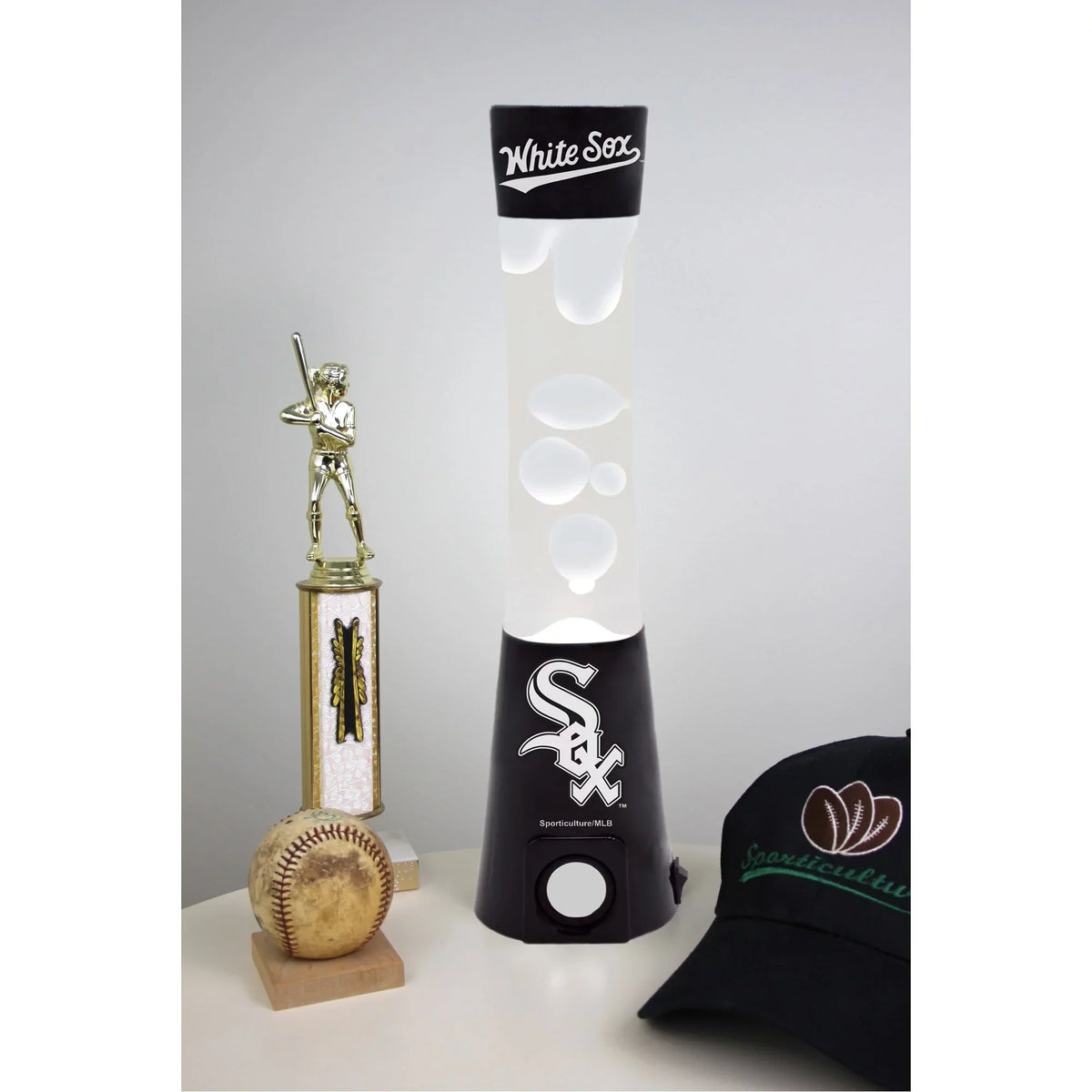 SOX CHICAGO MAGMA new WHITE SPEAKER LAMP