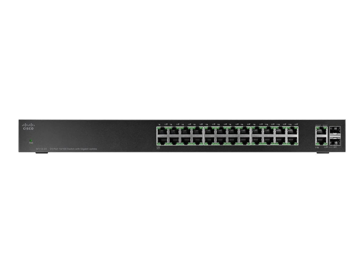 24 Small - - SF112-24 Business rack-mountable unmanaged ports switch Cisco new - -