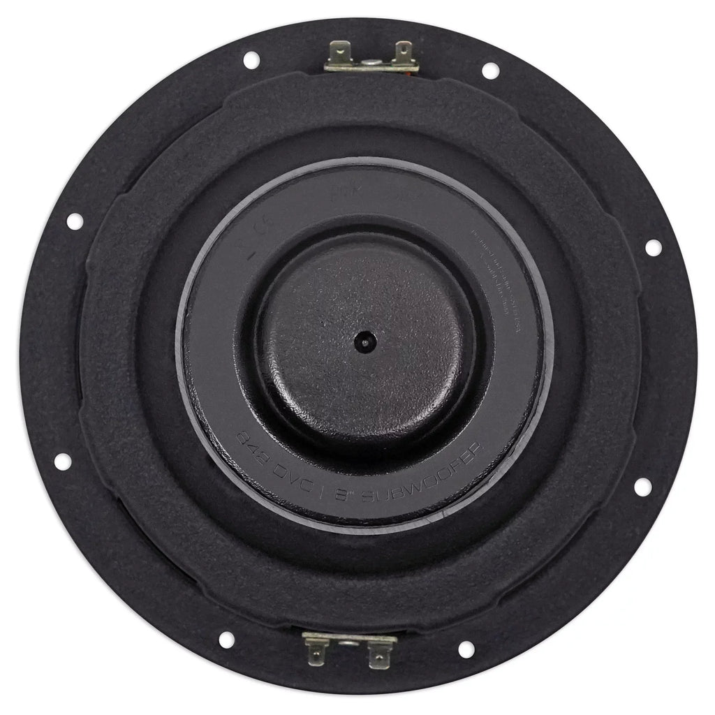 (2) Audio Subwoofer Watt classic Audio 1500 Polk DB842DVC 8” 4-Ohm Sub+Rockmat Car Dual