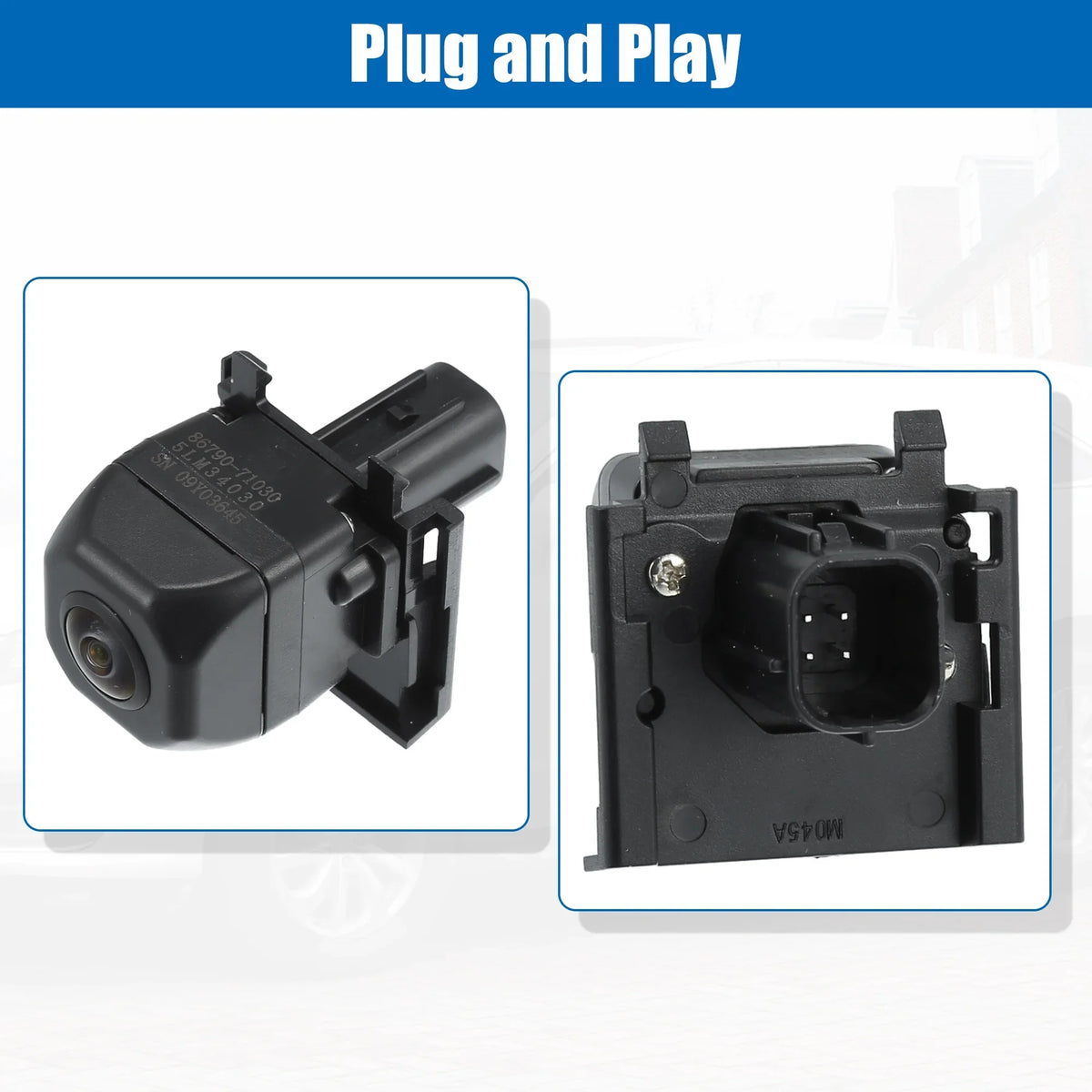 Assist 2011-2015 Camera Reverse Up high quality Back No.8679071030 Wide Angle View Hilux Park for Rear Camera Toyota