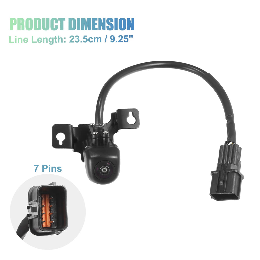 Camera Tool Fe Sport Car W/ 2017-2018 for View Bargains Santa No.957602W650 Set Up Hyundai 1 Unique Rear Back Fit