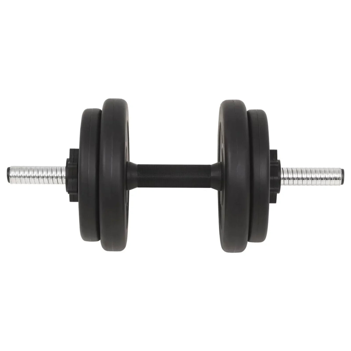 Barbell and Plates with Bodybuilding, Weight Home Fitness, Training, Bars Dumbbell Weightlifting, 66.1 lb for Gym Strength Set moobody