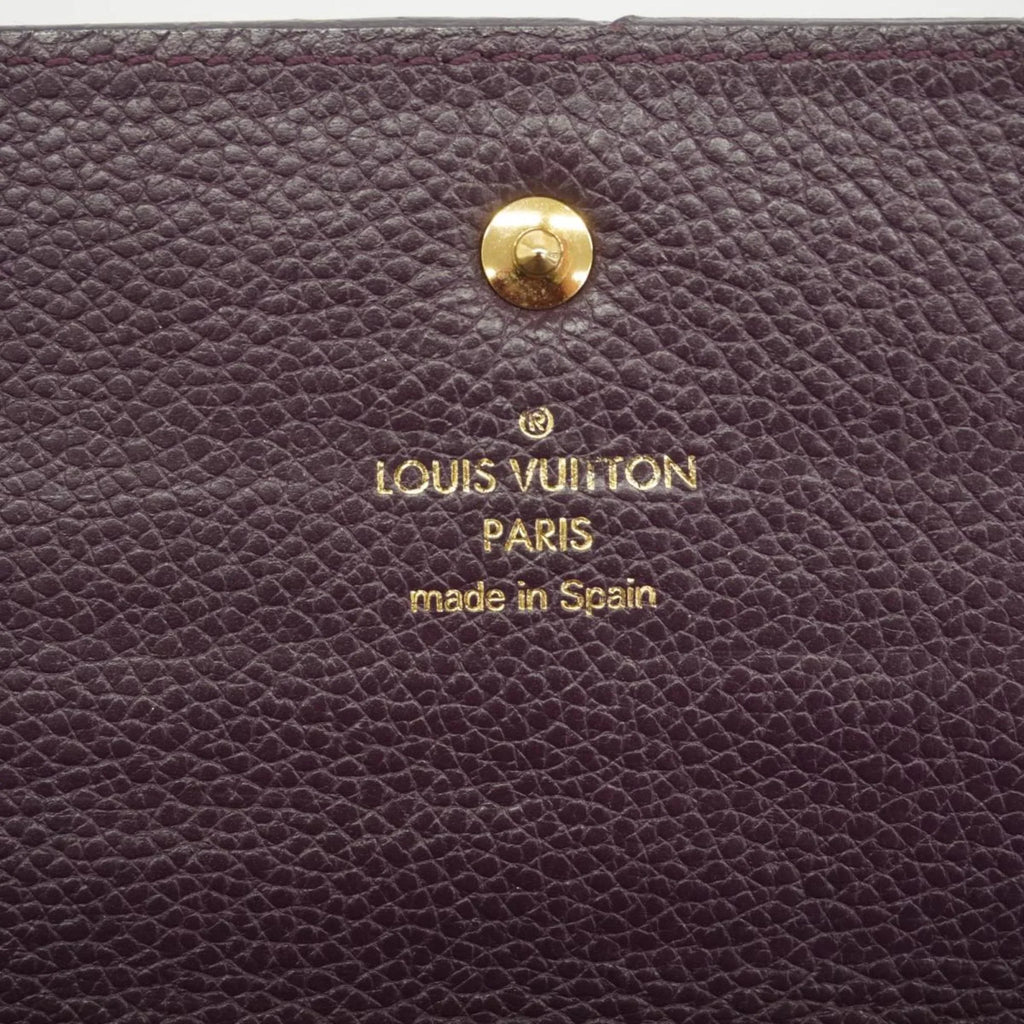 (Good) Ladies Monogram Pre-Owned Wallet M60294 trendy Vuitton Long Portefeuille Orb Virtuose Empreinte Louis Tri-fold
