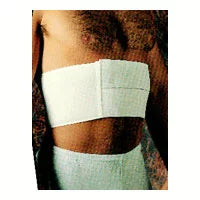 Sportaid Fits - For 27-44 Ea Inches, Belt That Male, 1 Rib White Chest #Sa3812