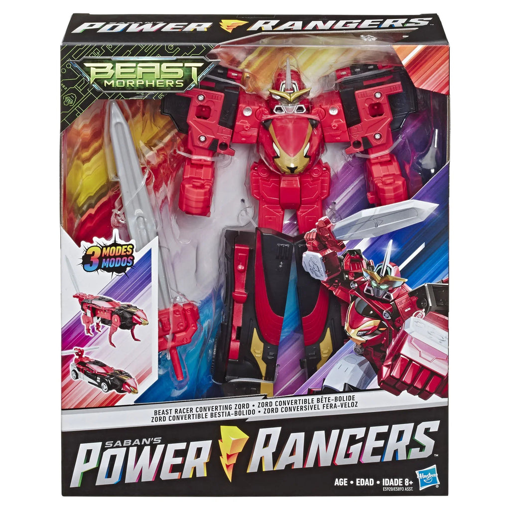 Zord Beast Racer Morphers Figure Power Action Converting Rangers Beast