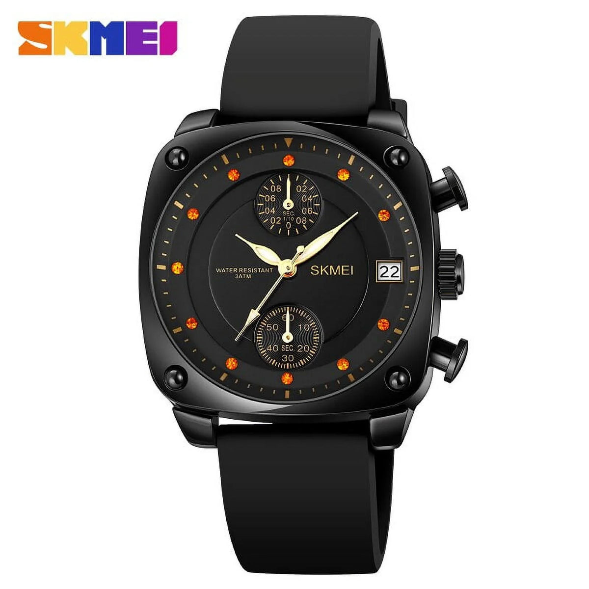 Movement Top Watches Clock Quartz Fashion SKMEI Brand Waterproof Quartz Calendar Stopwatch special edition Hour Luxury Watch Watch Men's Man