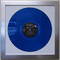 Display Matting Silver Frame) Record Disc White Vinyl / (Brushed 12" Picture Frame LP