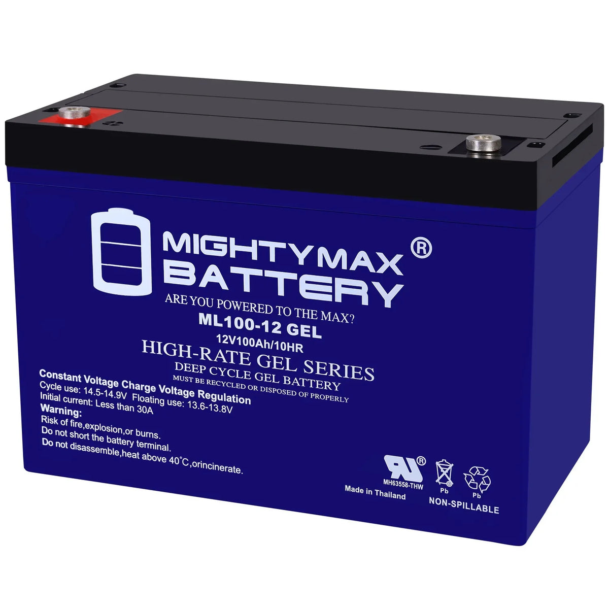 Trolling GEL Motors Replacement 12V high quality Battery with compatible 100AH Minnkota