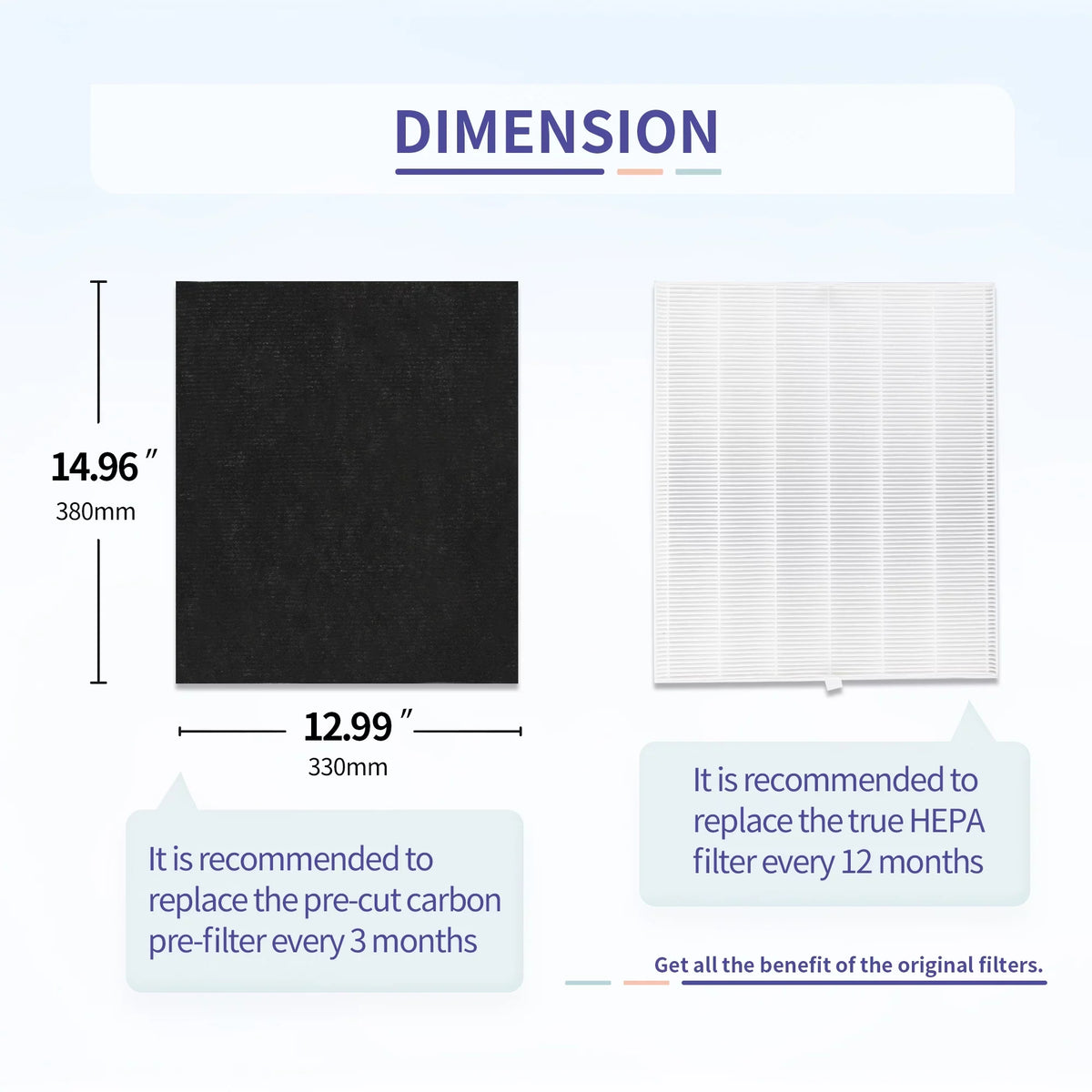 200M Carbon Compatible Coway and to AP-1512HH Filter with HEPA Air 8 Compare Part#3304899, Coway Purifier + Filter AP-1512HH AP-1519P Pre-Cut Airmega AP-1512HH-FP AP-1518R, DAJDAH 2 |