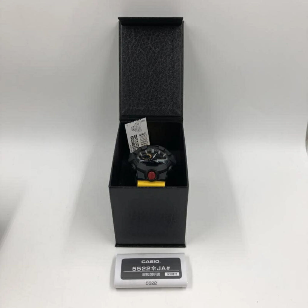 (Like G-SHOCK Pre-Owned Yellow New) GA-700MT-1A9JF Quartz Watch G-Shock