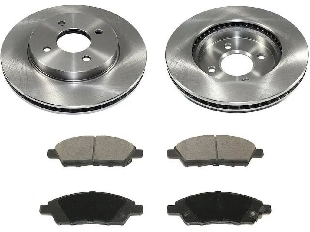 2018 2015 2017 with 1.6L 2012 2016 - 2014 Rotor and Nissan 2019 Kit Compatible 4-Cylinder 2013 Pad Brake new - Front Versa