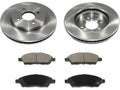 2018 2015 2017 with 1.6L 2012 2016 - 2014 Rotor and Nissan 2019 Kit Compatible 4-Cylinder 2013 Pad Brake new - Front Versa