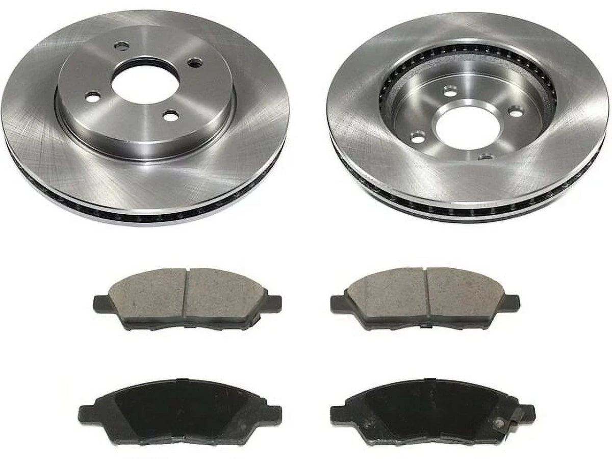 2018 2015 2017 with 1.6L 2012 2016 - 2014 Rotor and Nissan 2019 Kit Compatible 4-Cylinder 2013 Pad Brake new - Front Versa