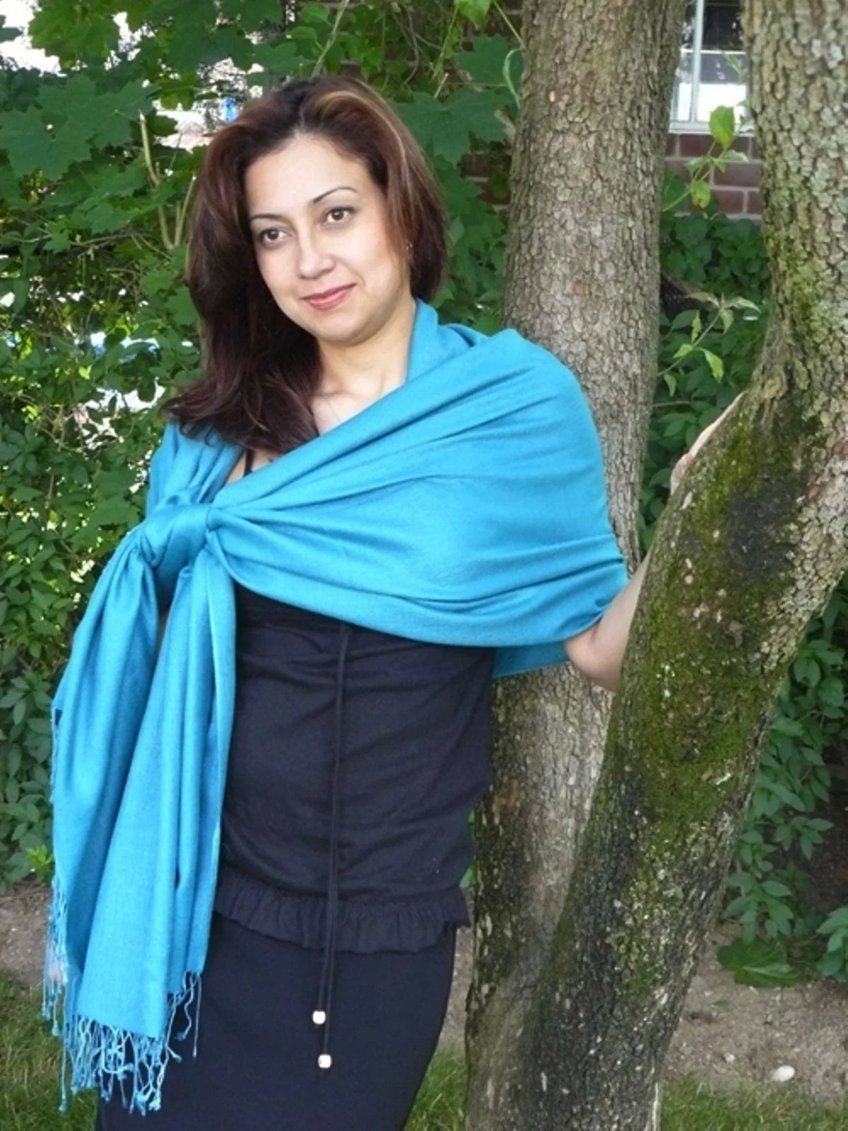 Scarf/Wool/Silk (Turquoise) Shawl/Cashmere/Cashmere Scarf/Scarves/Shawl/Shawls/Stole/Wrap/Pashmina Scarf/Pashmina
