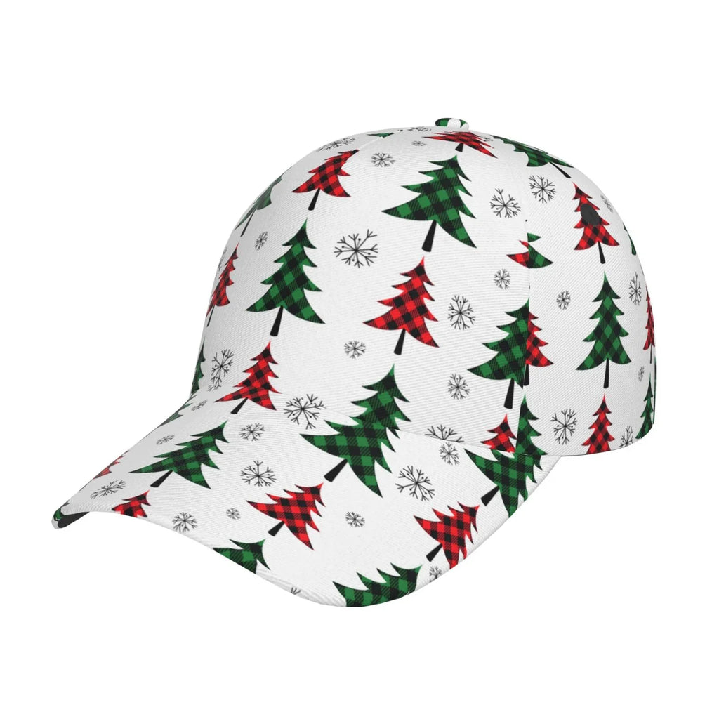 Dad All Hat(Buffalo high quality Size Christmas Cap Outdoor for Baseball Trees) Adjustable Activities and Running Plaid Balery Workouts Seasons