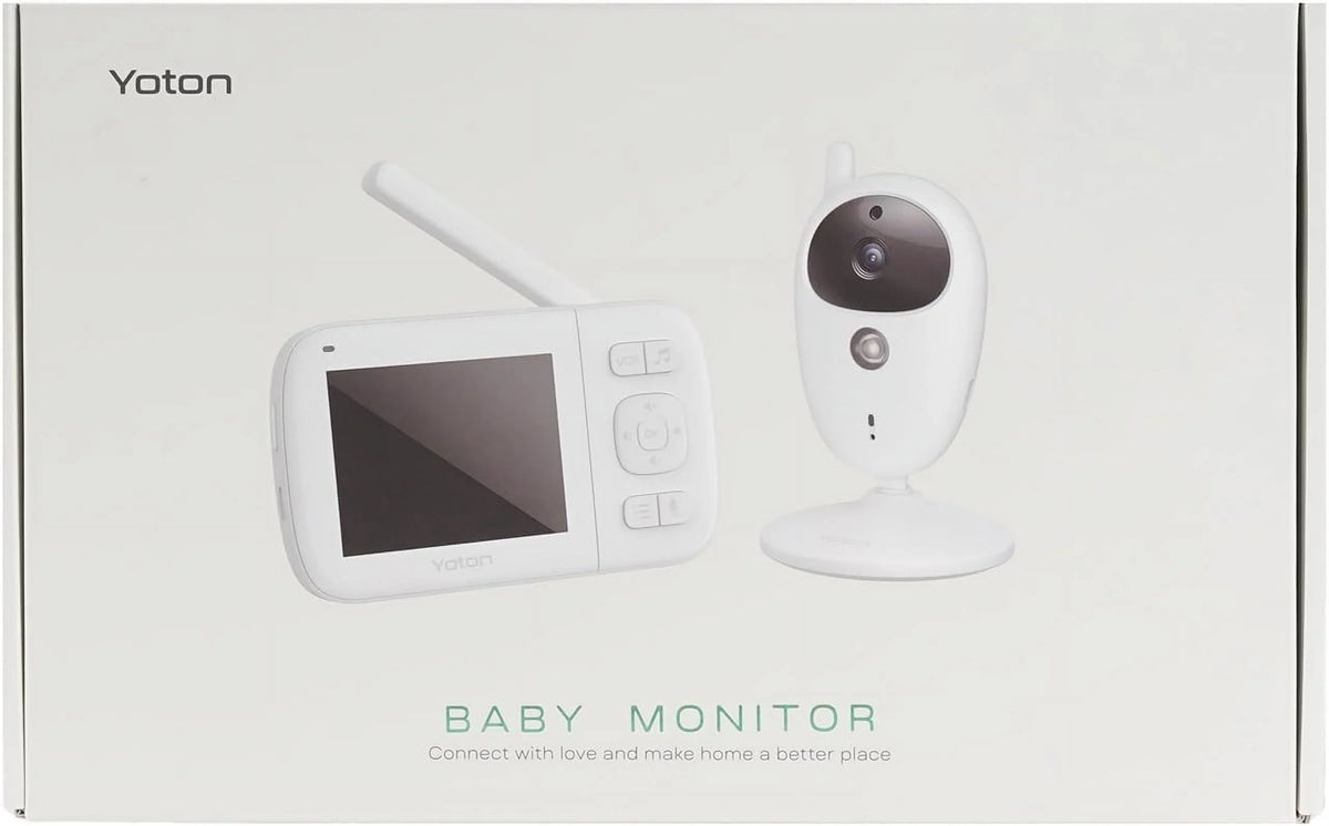 LCD Transmission, Digital VOX Sensor, Wireless Monitor Mode, Home Security, Baby Two 8 Lullabies, Screen Night Way 3.5-inch Yoton Temperature Talk with Camera, 2.4GHz Vision,