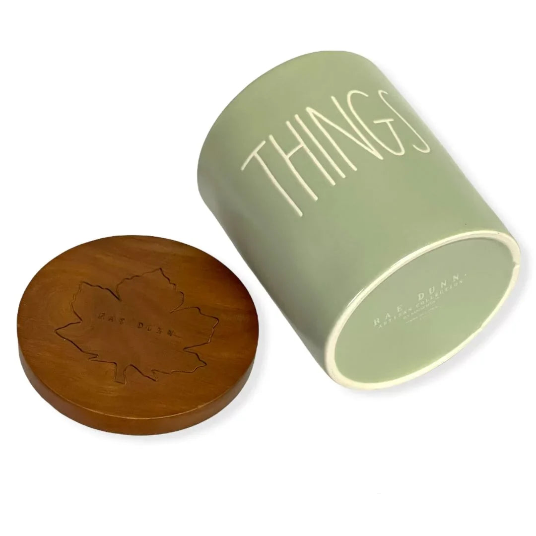 Font Container Rae Magenta Small THINGS Round Green LL Canister Light Dunn By