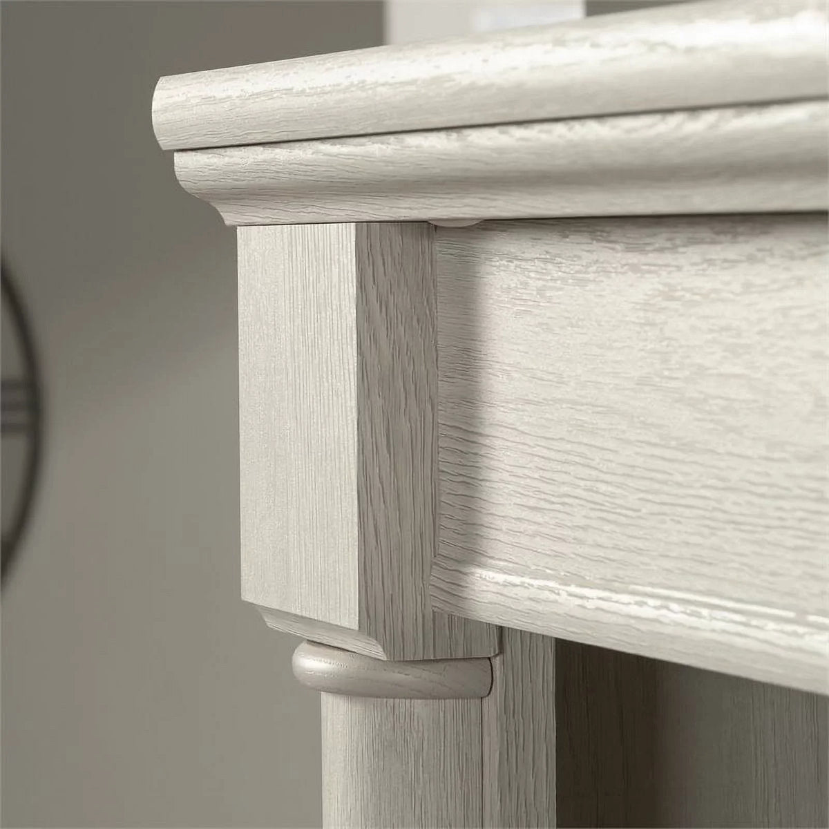 Oak Glacier 5-Shelf special edition Sauder Bookcase, Bookcase Library Palladia Finish
