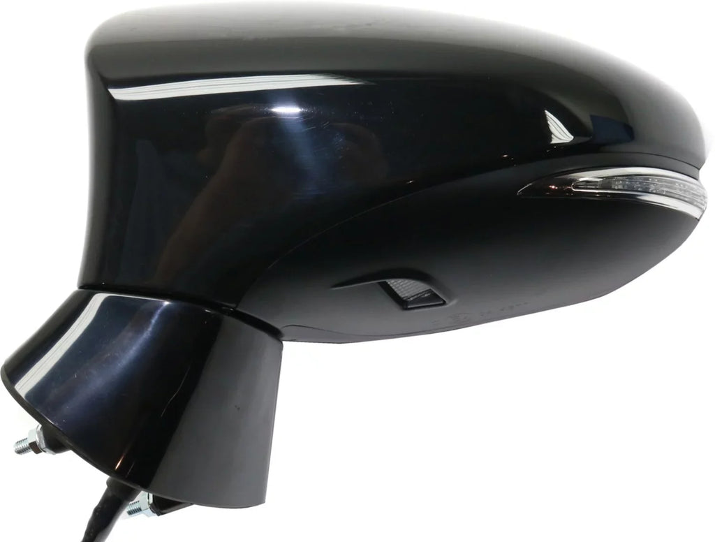 2014-2018 Blind Spot GS350 Detection Glass Light Driver In-housing Heated Side 2016 Compatible Mirror Paintable GS200t Lexus classic in Left With w/ Kool-Vue Signal