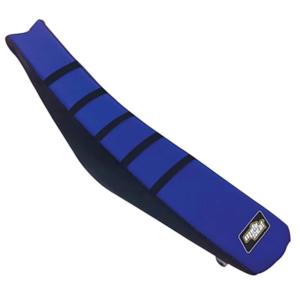 Seat Motoseat YZ250FX Compatible Black/Blue/Black Traction With 2020 Yamaha Ribbed Cover